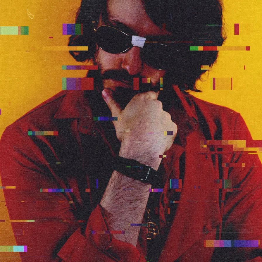 Glitchy RapBotRito character