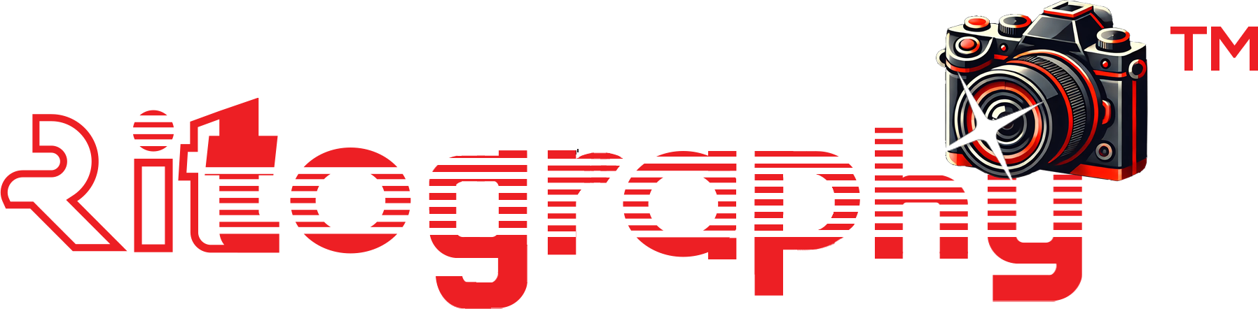 Ritography wordmark logo in red text with TM symbol